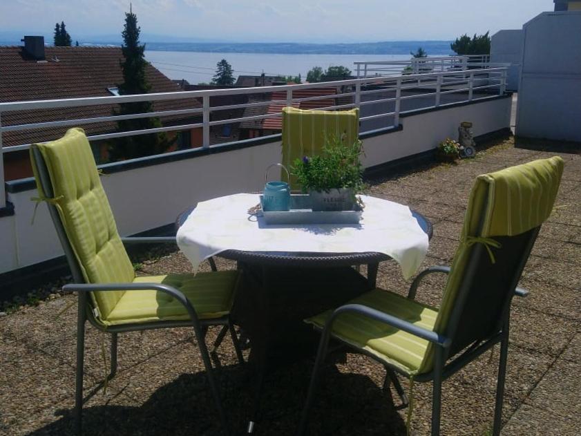Lakeview Penthouse Meersburg Buitenkant foto