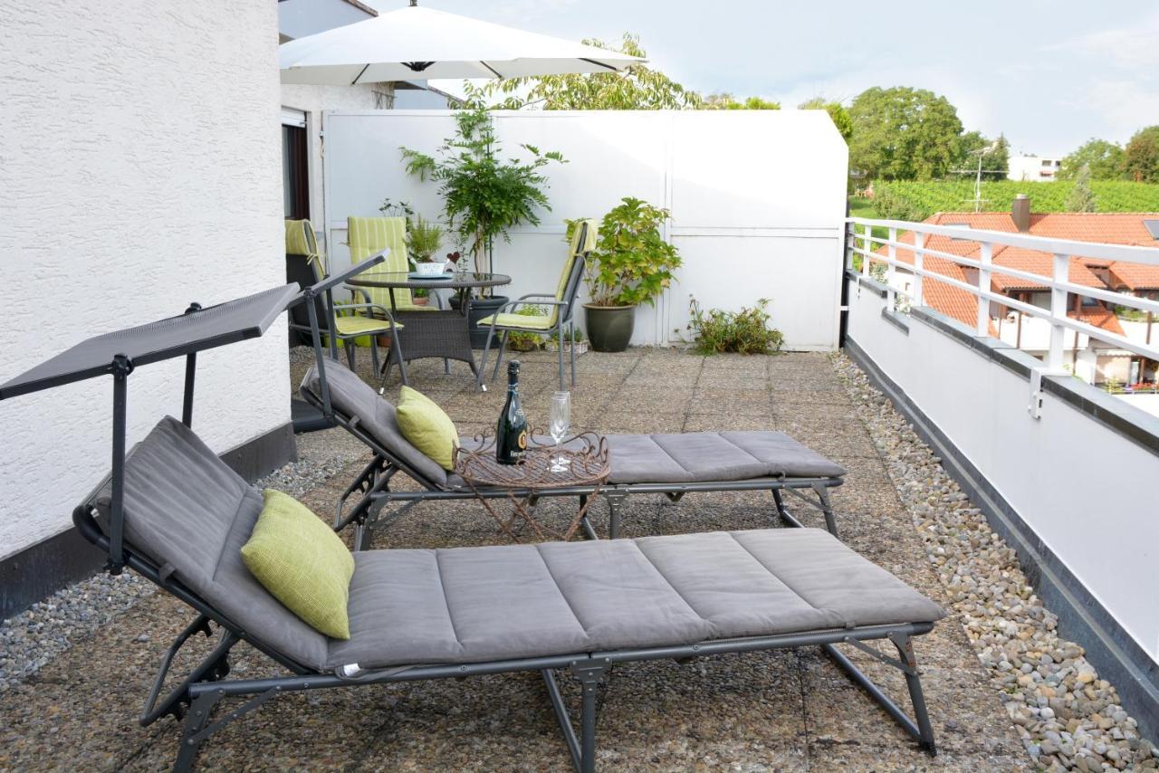 Lakeview Penthouse Meersburg Buitenkant foto