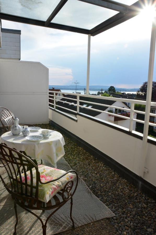 Lakeview Penthouse Meersburg Buitenkant foto